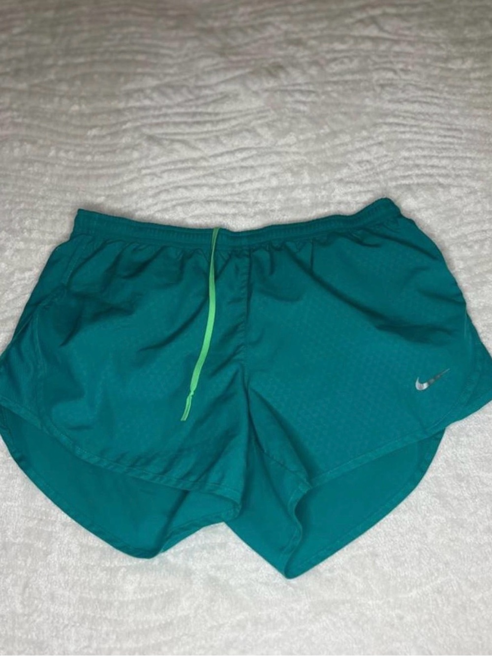 Nike Dri-Fit Turquoise Running athletic shorts women’s